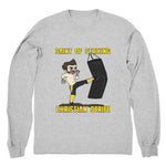 Christian Strife  Unisex Long Sleeve Heather Grey