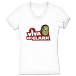 Clark Feldman  Women's V-Neck White
