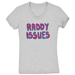 Cole Radrick  Women's V-Neck Heather Grey