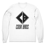Cook Brothers  Unisex Long Sleeve White