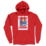 D.M. Stevens  Midweight Pullover Hoodie Red