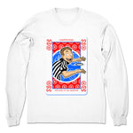 D.M. Stevens  Unisex Long Sleeve White