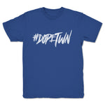 DOPETWN  Youth Tee Royal Blue (w/ White Print)