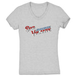 Dad Volante  Women's V-Neck Heather Grey