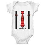 Dakota  Infant Onesie White