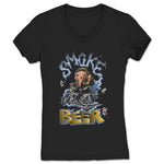 DangerHawk Dennis Morgan  Women's V-Neck Black