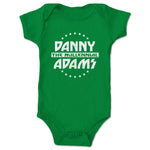 Danny Adams  Infant Onesie Kelly Green