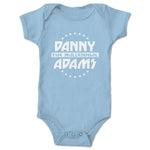 Danny Adams  Infant Onesie Light Blue