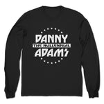 Danny Adams  Unisex Long Sleeve Black