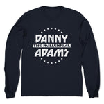 Danny Adams  Unisex Long Sleeve Navy