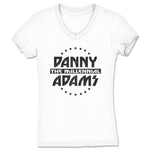 Danny Adams  Women's V-Neck White