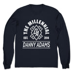 Danny Adams  Unisex Long Sleeve Navy