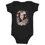 Delilah Doom  Infant Onesie Black