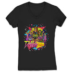 Delilah Doom  Women's V-Neck Black