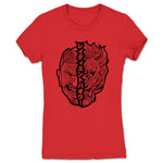 Derrick Shaw  Women's Tee Red (w/ Black Print)