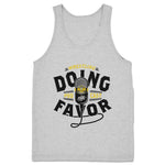 Doing the Favor Podcast  Unisex Tank Heather Grey