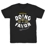 Doing the Favor Podcast  Youth Tee Black