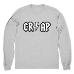 Doug Crap  Unisex Long Sleeve Heather Grey