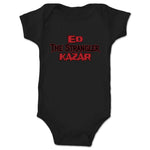 Ed Kazar  Infant Onesie Black