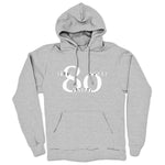 Eighty Proof Podcast  Midweight Pullover Hoodie Heather Grey