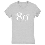 Eighty Proof Podcast  Women's Tee Heather Grey