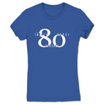 Eighty Proof Podcast  Women's Tee Royal Blue