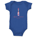 Eighty Proof Podcast  Infant Onesie Royal Blue