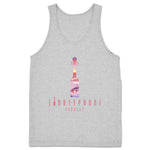 Eighty Proof Podcast  Unisex Tank Heather Grey