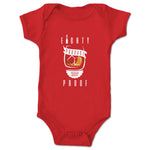 Eighty Proof Podcast  Infant Onesie Red