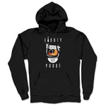 Eighty Proof Podcast  Midweight Pullover Hoodie Black