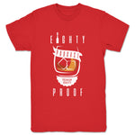 Eighty Proof Podcast  Unisex Tee Red