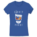 Eighty Proof Podcast  Women's Tee Royal Blue