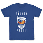 Eighty Proof Podcast  Youth Tee Royal Blue