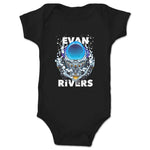 Evan Rivers  Infant Onesie Black