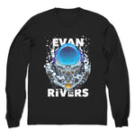 Evan Rivers  Unisex Long Sleeve Black