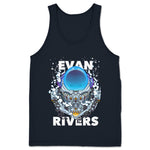 Evan Rivers  Unisex Tank Navy