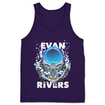 Evan Rivers  Unisex Tank Purple
