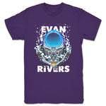 Evan Rivers  Unisex Tee Purple
