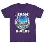 Evan Rivers  Youth Tee Purple