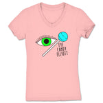 Eye Candy Elliott  Women's V-Neck Pink