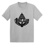 F1ght Club Pro Wrestling  Toddler Tee Heather Grey