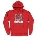 FUDeration Podcast  Midweight Pullover Hoodie Red