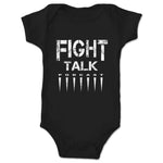 Fight Talk Podcast  Infant Onesie Black