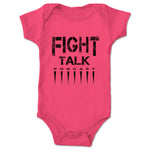Fight Talk Podcast  Infant Onesie Hot Pink