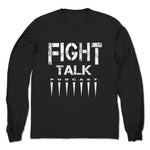 Fight Talk Podcast  Unisex Long Sleeve Black