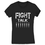 Fight Talk Podcast  Women's Tee Black