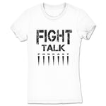 Fight Talk Podcast  Women's Tee White