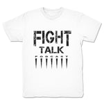 Fight Talk Podcast  Youth Tee White