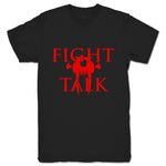 Fight Talk Podcast  Unisex Tee Black (w/ Red Print)