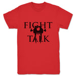 Fight Talk Podcast  Unisex Tee Red (w/ Black Print)